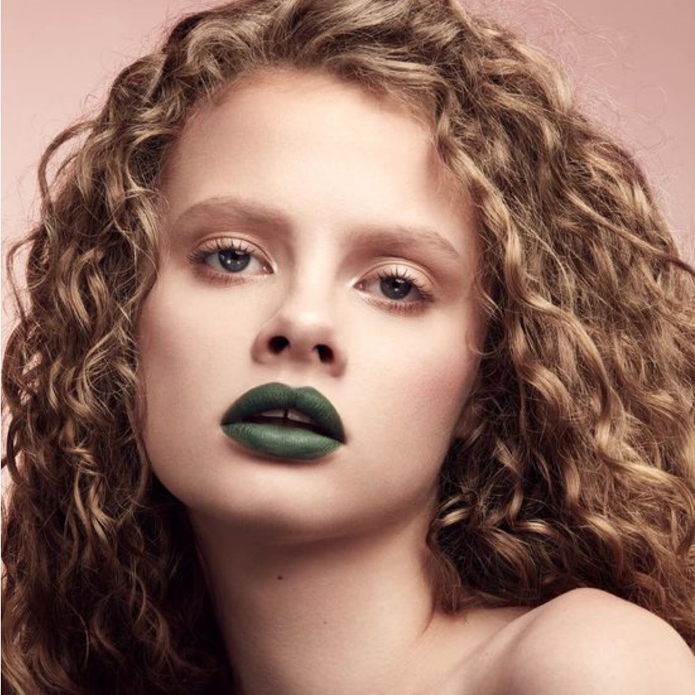 Fenty Beauty Mattemoiselle Lipstick Midnight Wasabi NIB Halloween Medusa